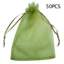 50pcs Garden Drawstring Net Bags Vegetable Fruit Grapes Protection Pouch Newly