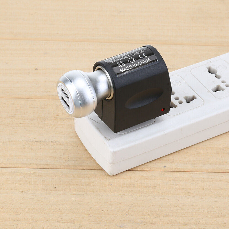 220V AC to 12V DC Car Cigarette Lighter Wall Socket Plug Adapter Converter