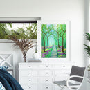 Forest Path Oil Paint By Numbers DIY Handpainted on Canvas Wall Art Picture