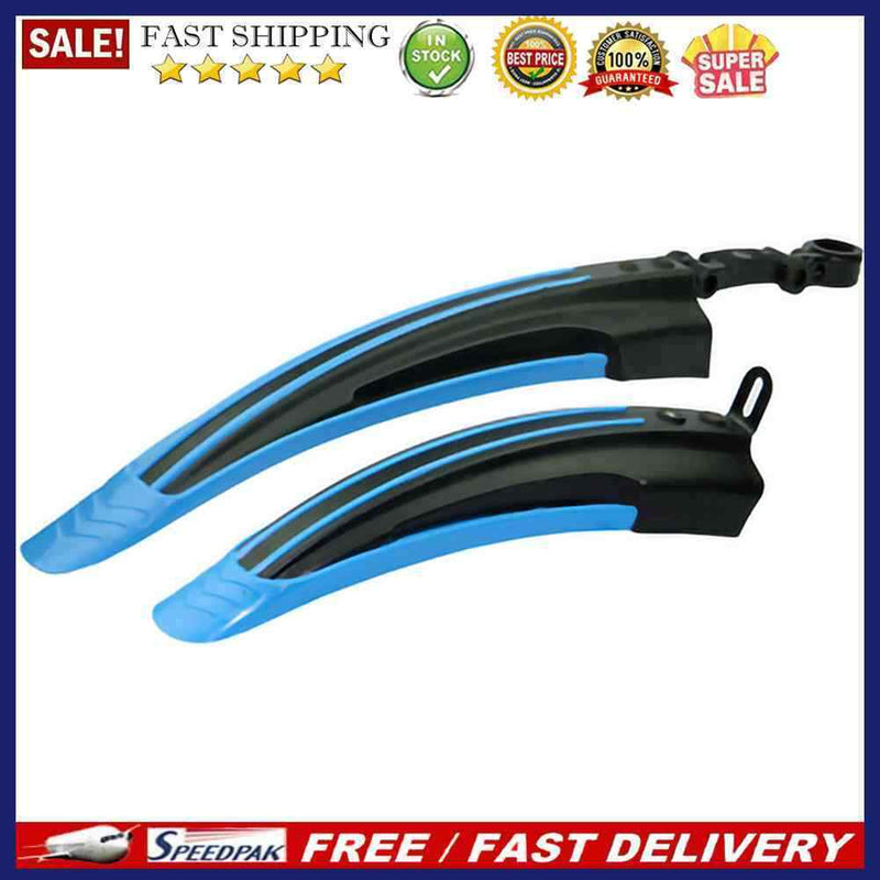 2pcs Adjustable Mountain Bike Mudguard Front Rear Fenders Bicycle Accessori