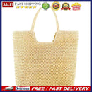 Hand-woven Women Shoulder Handbag Summer Fashion Straw Beach Shopping Tote Bag