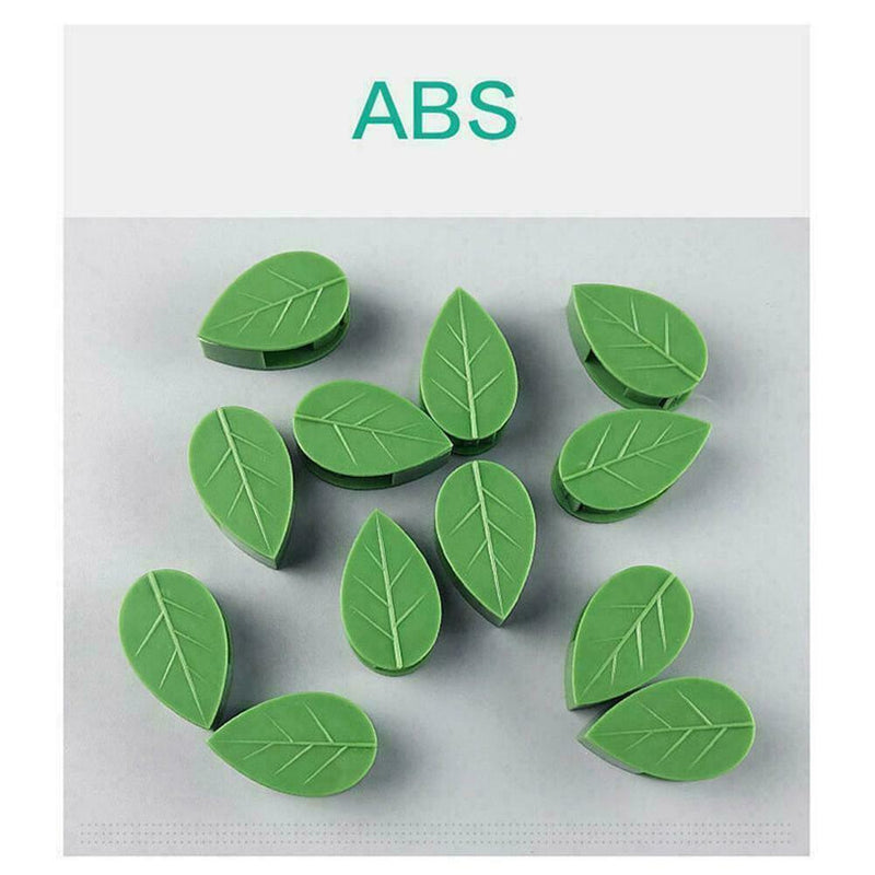 10PCS Invisible Wall Vines Fixture Sticky Hook Clip Ties Plant Climbing S8Z6