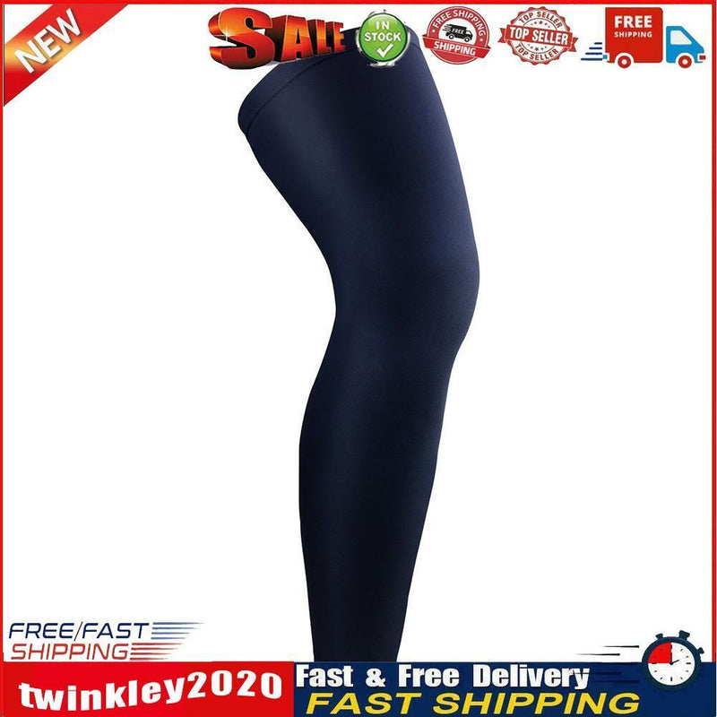 Outdoor Sports Cycling Compression Knee Leg Protector Brace Sleeve (XL) Newly