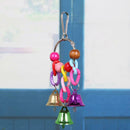Parrot Bell Toys Hanging Toys Colorful Pet Bird Toys Parrots Bells