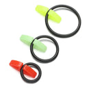 Hooks 3 Rubber Rings Fishing Gear Hook Secure Holder Safe Hanger Lures Holders