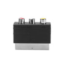 Audio Adapter Input Scart Male to 3RCA Female Plug 21PIN For PS4 WII DVD VCR
