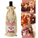 Diamond Painting Wine Bag 5D DIY Mosaic Special Drill Bottle Bag (TB024B) Newly