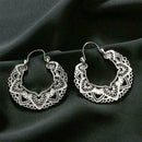Fashion Hollow Out Hoop Earrings For Women Wedding Party Jewelry Z6O1 E6B4