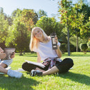 700ml Water Bottle for Sports Straw Cup Leakproof Drinking Bottles (Grey)