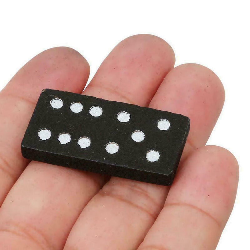 Kids Wooden Box Dominoes Set Classic Children Kids 5 cm S1R6 Fun 14.5 2.8 * T1T8