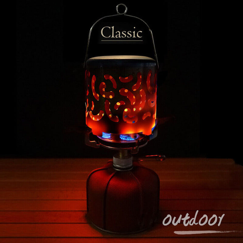 Stainless Steel Mini Heater Winter Warm Gas Heater Warmer for Backpacking Travel