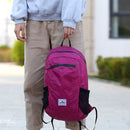 20L Large Waterproof Folding Climbing Backpack Travel Rucksack (Rose Red)