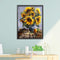 Sun Flower 40x30cm DIY Paint By Numbers Oil Painting Kit Canvas