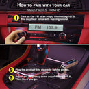 G7 Car Bluetooth FM Transmitter for Car FM Radio Adapter Hands Free MP3 Player