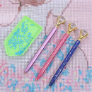 Retractable Tip 5D Diamond Painting Tool Point Drill Pen Diamond Crystal Pens