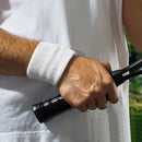 Wrist Sweatband Strap Running Safety Wrist Support for Fitness (White) Newly