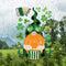 Window Clings Decals Hat Gnome Irish Stickers for Holiday Ornaments (9 Sheets)