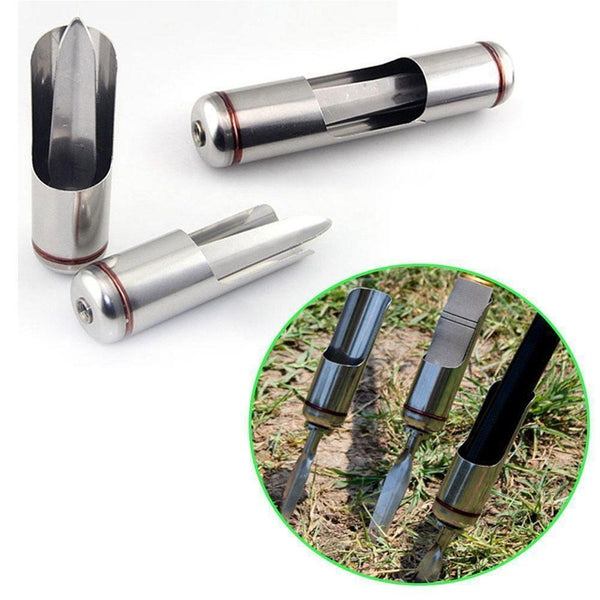 Adjustable Steel Stand Rod Pole Ground Holder Fishing Tackle X0P2 Support L5W9