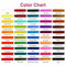 Professional 50 Colors Watercolor Paint Draw Painting + Water Brush Pigments Set