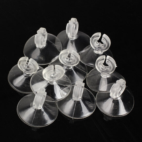 10pcs/lots of aquarium suction cup for 4/6mm air line pipe wire holder
