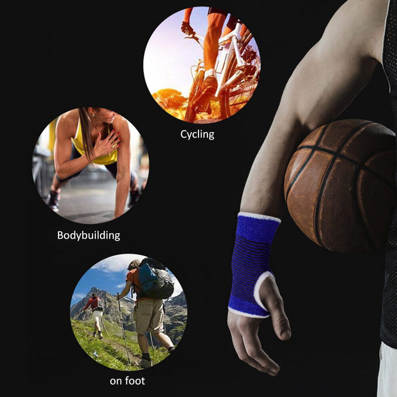 Wrist Hand Support Comfortable Bandage Palm Glove Elastic Brace Sleeve Gym