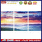 3 Panels Sunrise Oil Paint By Numbers DIY Craft Coloring Drawing Home Decoration