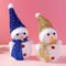 Xmas LED Snowman Santa Claus Ornament Christmas Tree Light Hanging J9P4