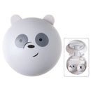 shape Cute DIY Soaking Storage Mirror Lens Case Contact Lens Box Travel Holder