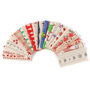 DIY Accessories Snow Santa Clause Christmas Fabric Xmas Printed Cotton Cloth