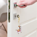 5pcs Diamond Painting Alpaca Keychain DIY Crystal Drill Key Ring (YSGJ030) Newly