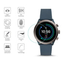 2pcs Tempered Glass Screen Protective Film for Fossil Sport Smartwatch 43mm Case
