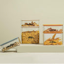 132Pcs Kitchen Pantry Labels Transparent Waterproof Labels DIY Jar Stickers