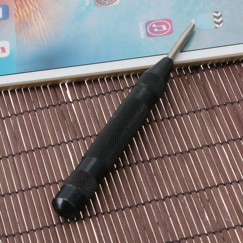 5Inch Automatic Center Pin Punch Spring Loaded Marking Starting Black Newly