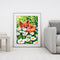 Oil Paint by Numbers Cute Fox Canvas Artwork Living Room Picture DIY Decoration