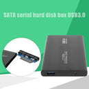 USB 3.0 to SATA 2.5 inch SSD Hard Disk Drive Enclosure 6-Gbps External HDD Cover