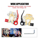 Battery Terminals Clamps Car Battery Bornes Cable Terminal Connector Kit Newly