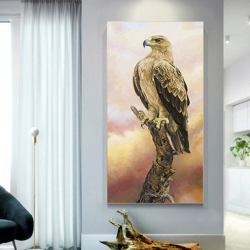 Animal Oil Paint By Numbers Kits Canvas Picture DIY Home Decoration No Frame