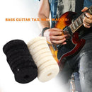 50pcs Guitar Strap Lock Felt Gasket Acoustic Guitar Bass Belt Tail Nail Cushi