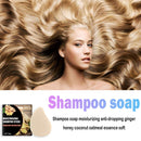 Pure Hair Cleansing Moisturizing Shampoo Soap Soften Anti-Dandruff Shampoo Ba