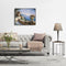Hand Painted DIY Seaside Corridor Painting By Numbers Kit Canvas Oil Art Picture