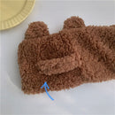 Gifts Neckerchief Thicken Cartoon Plush Scarf Winter Bear Style Warm Scarf