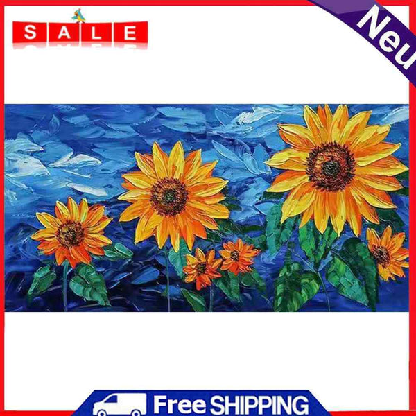 DIY Acrylic Paint by Numbers Oil Paint Kit Beautiful Flower Coloring by Numbers