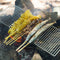 Stainless Steel BBQ Rack Grill Cooking Supplies Foldable Grill Stand for Camping
