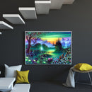 Mountain Scenery Diamond Painting Full Drill Square Rhinestone Embroidery C
