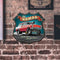 Nomad Car Shield Shape Plate Metal Tin Sign Plate for Bar Pub Club Garage Craft