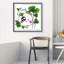 Partial Embroidery DIY Stamped Canvas 14CT Lucky Grass Needlework Set Home Decor