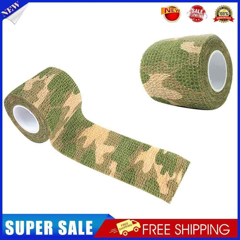 20Roll First Aid Camouflage Anti-slip Self-Adhesive Elastic Bandage  (F)
