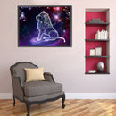 5D Diamond Painting Animal Full Round Drill Rhinestone DIY Crafts Home Pictur