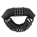 Bicycle Password Lock 4-Digit Number Combination Security Helmet Locks Ve