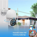 Vision IR Cam Dome Camera 1080P IP Camera CCTV HD PTZ Control Wireless WIFI